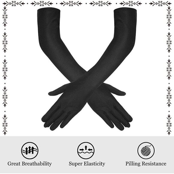 5PCS 1920s Accessories Flapper Great Gatsby Vintage Retro Costume Set NEW main image 14